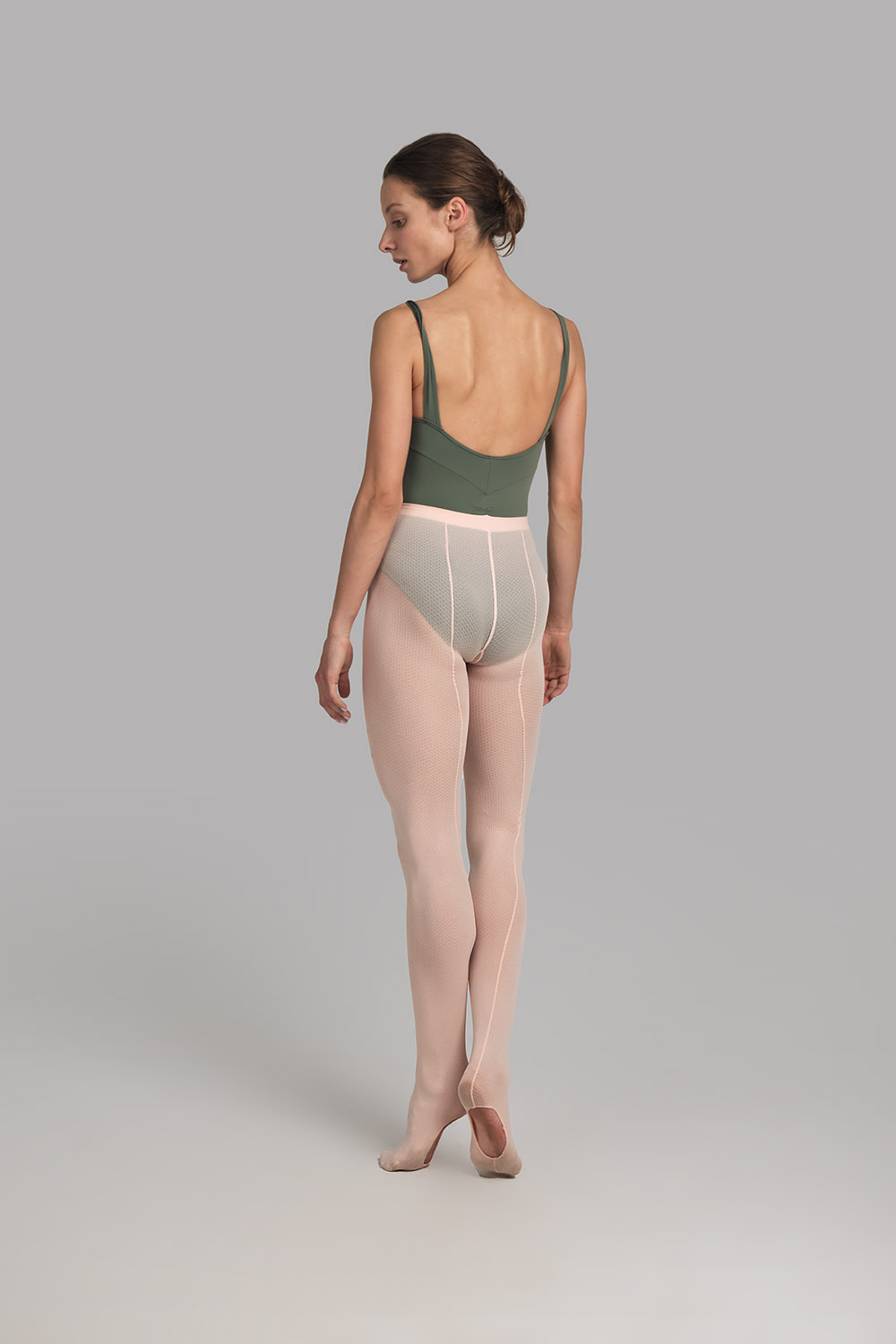 Mesh Seamed Convertible tights (0054/0N)  Nikolay® - official online shop  of pointe shoes and dance apparel in the USA