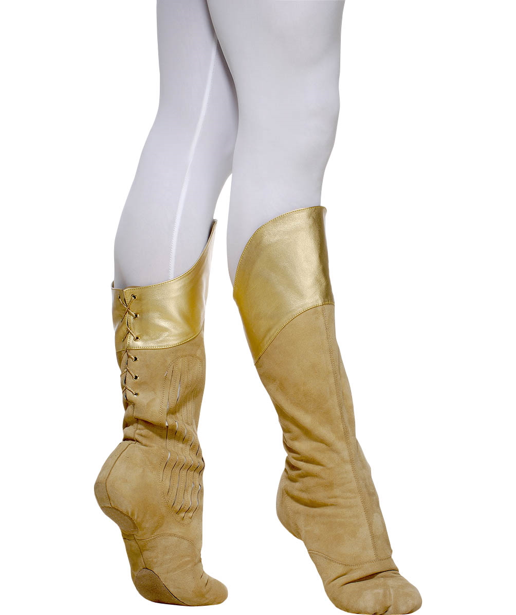 Laced Up Male Ballet Boots With Pleats M 7N Nikolay Official Laced Up Male Ballet Boots With Pleats M 7N Nikolay Official